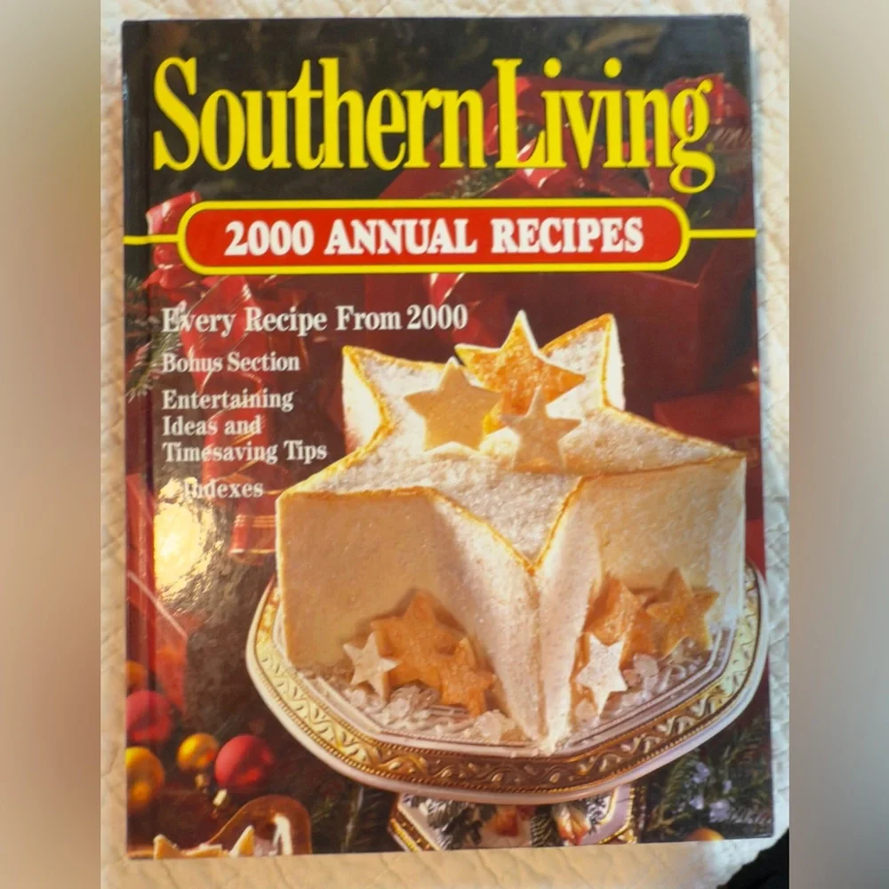 Vintage Southern Living annual recipes cookbooks - 2000 & 2001